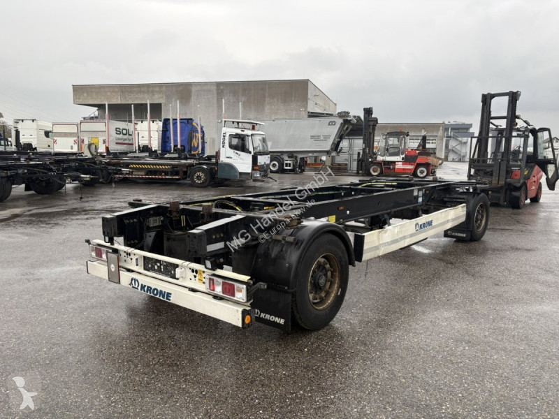 Remolque Krone AZ 18 Maxilafette, BPW Achsen