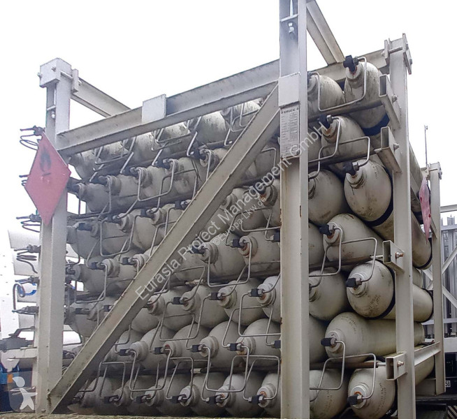 مقطورة Samro CNG Tank Gas Methane Natural gas...