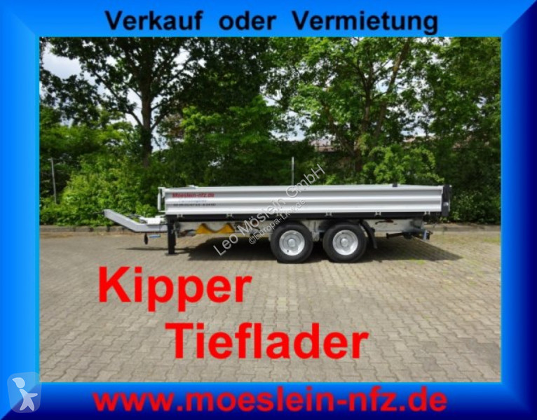 Aanhanger Möslein TTD11 weiß  neuer Tandem 3-...