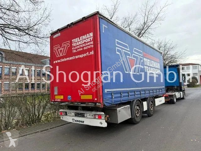 مقطورة Krone Tandem/Edscha/Bordwand/PBW