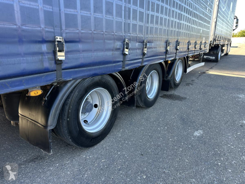 مقطورة Sical  3 EJES RUEDA DOBLE LANZA FIJA