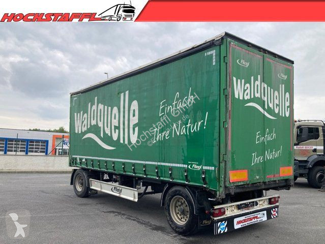 مقطورة Fliegl 2-Achs Drehschemel Anhänger ZPS180