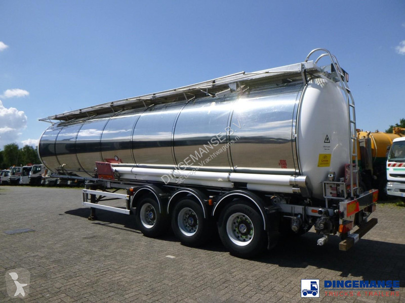 مقطورة LAG Chemical tank inox 37.5 m3 / 1 comp...