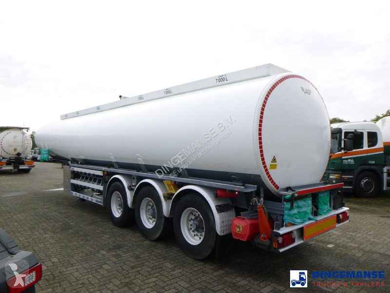 Anhænger LAG Fuel tank alu 44.4 m3 / 6 comp + pump