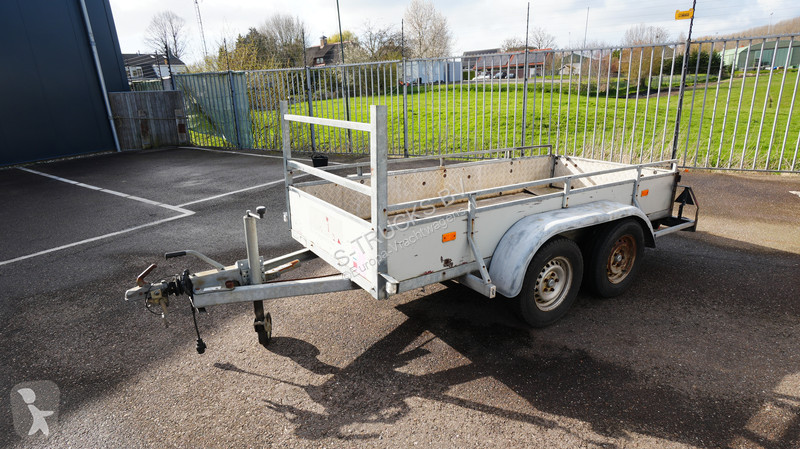 مقطورة  2 Axle open box trailer
