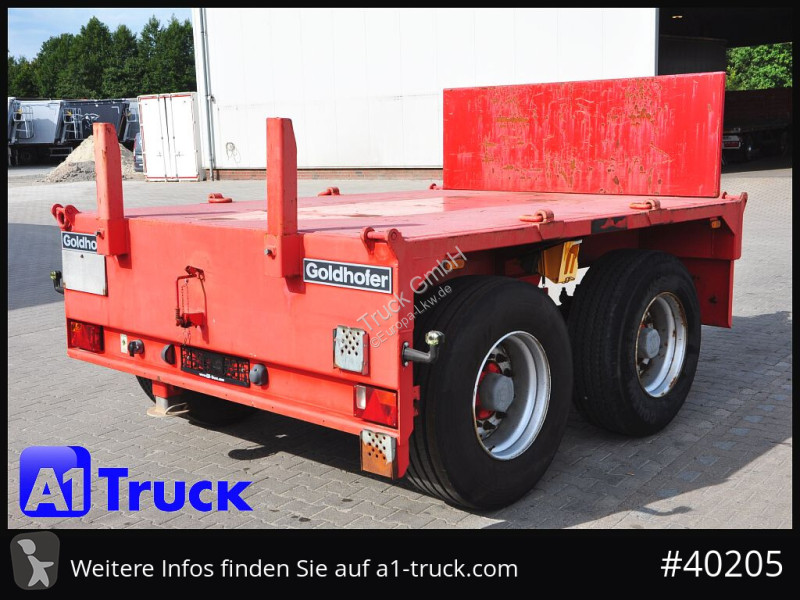 مقطورة Goldhofer Ballast Kran Gewichte Goldhofer
