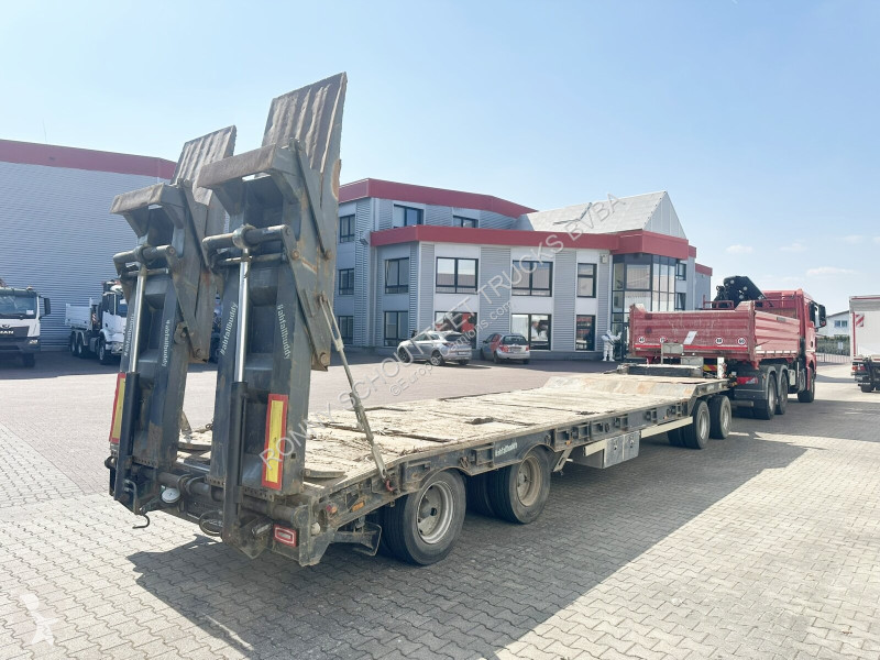 مقطورة  T 40 T 40, Verbr. auf 3m, hydr. Rampen