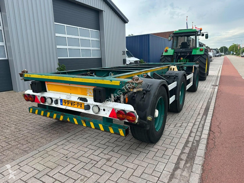 مقطورة Krone AD, 20 Ft Container, Lift-Axle,...