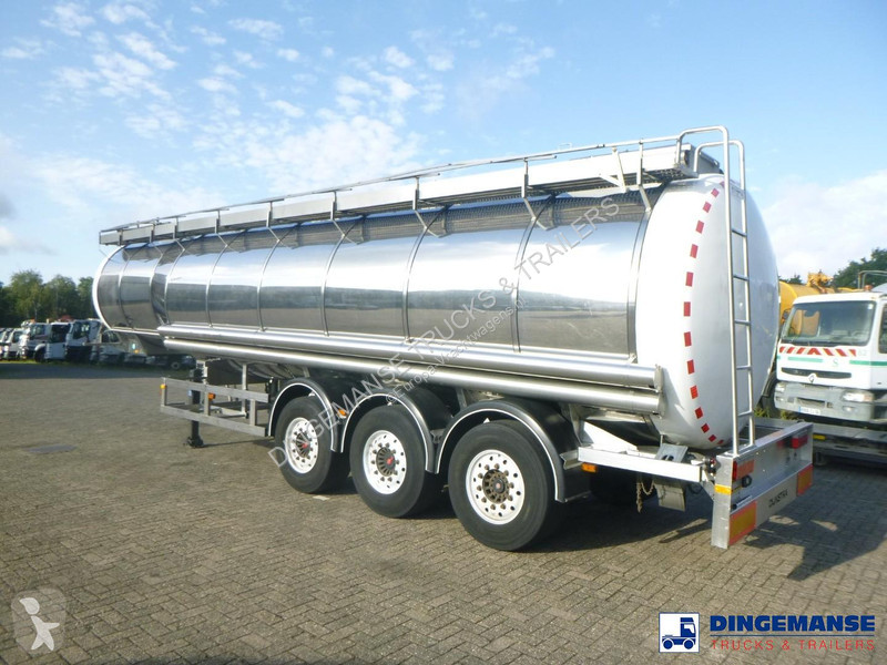 مقطورة Dijkstra Chemical tank inox L4BH 34 m3 /...