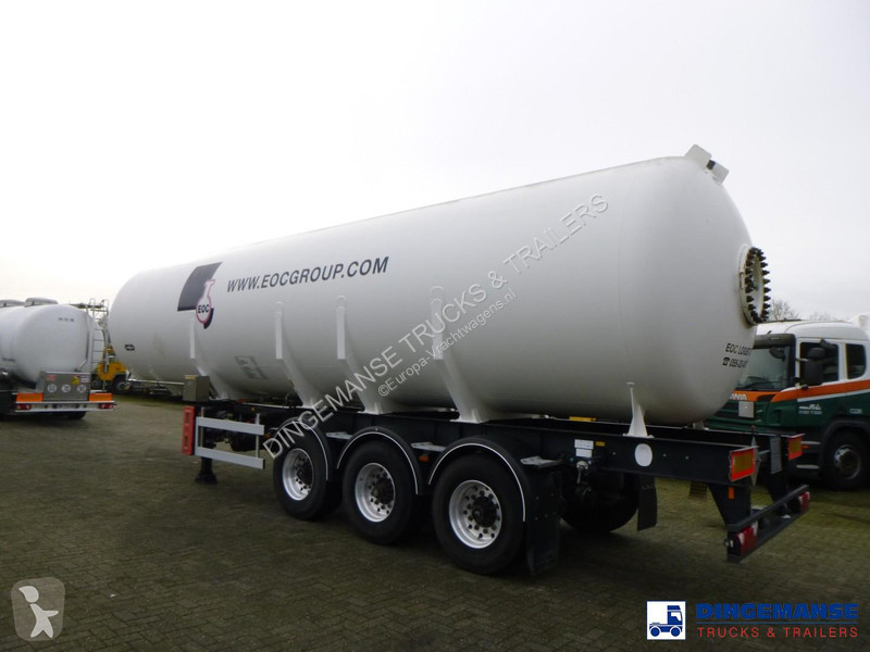 مقطورة Van Hool Butane gas tank steel 49 m3