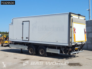 Släp Wuellhorst ZA 18 2 axles Laadklep Tailgate LBW Frigo