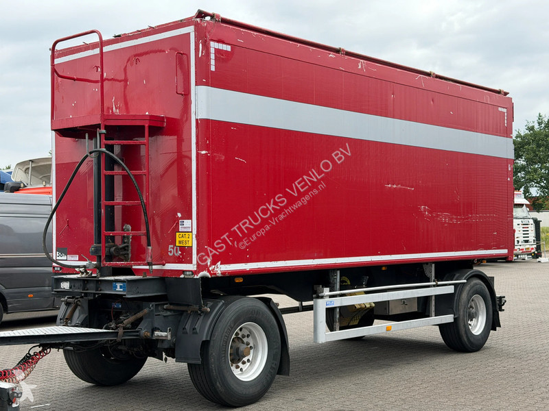 مقطورة Jumbo 40m3 Kipper Schamel Aanhangwagen