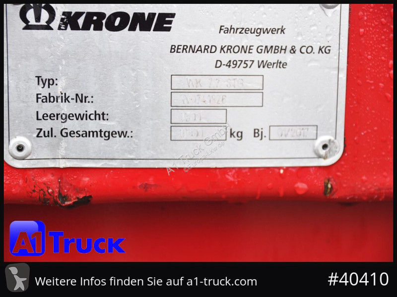 مقطورة Krone BDF 7,82 Wechselbrücke, 2680mm...