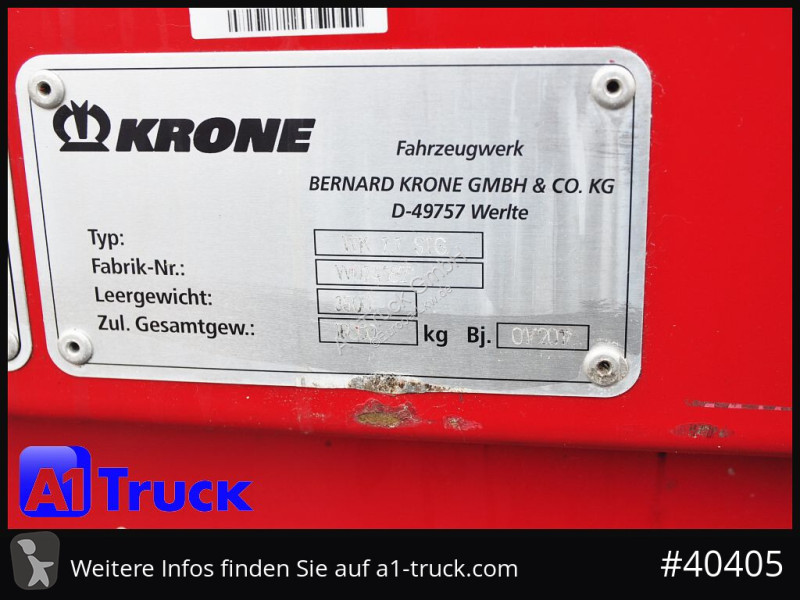 مقطورة Krone BDF 7,82 Wechselbrücke, 2680mm...
