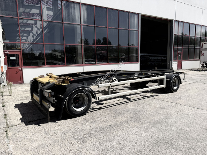 مقطورة Hüffermann HSA  2 Achs Schlitten-...