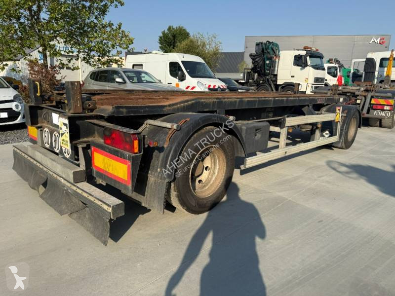 مقطورة Samro Dolly 2 essieux porte caisson