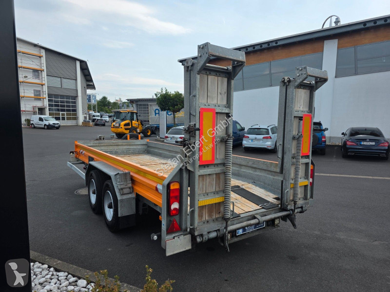 Remorque  Schmid MTT 890 Tieflader mit Rampen