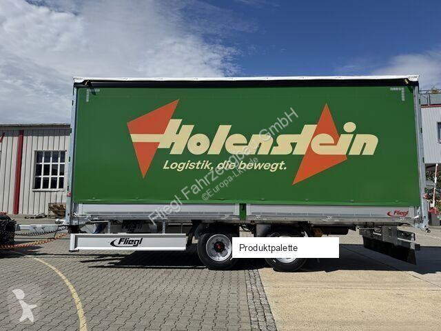 Remolque Fliegl Tandem-Plattform-Anhänger...