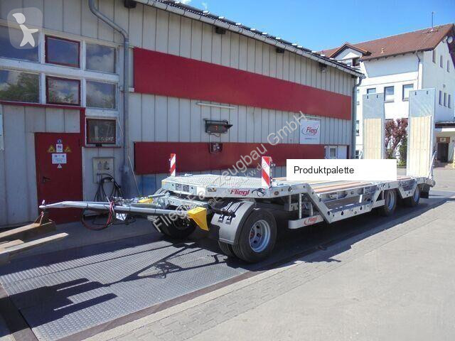 Remolque Fliegl Tiefladeanhänger DTS 300 mit...