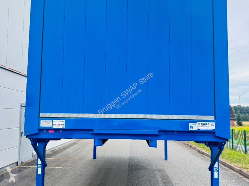 Krone Wechselbrücke Plane trailer