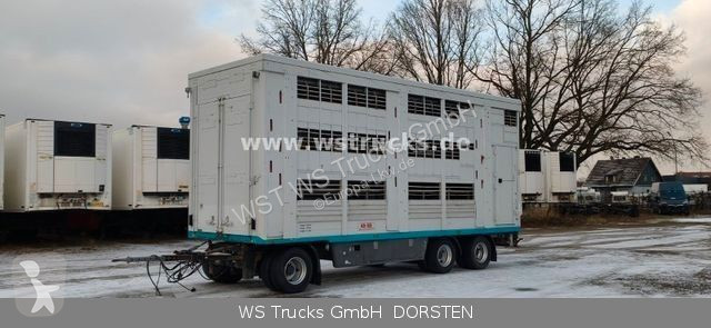 Remolque  KABA 3 Stock  Hubdach Viehanhänger
