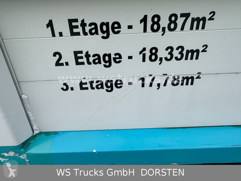 KABA 3 Stock  Hubdach Viehanhänger trailer