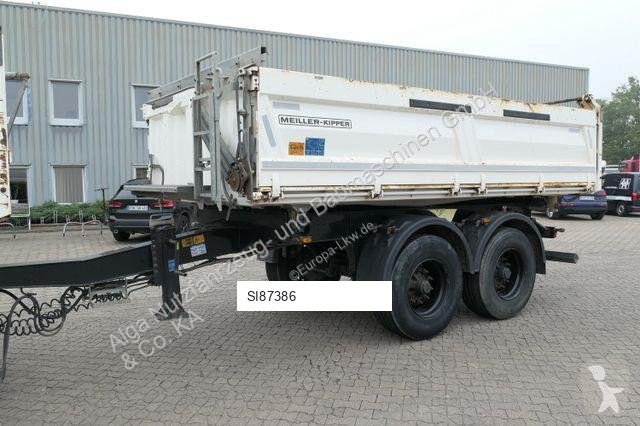 Meiller MZDA 18/23 M, Stahl, BPW, Luft, Tandem,...