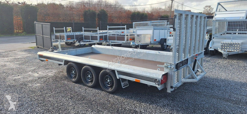 Vlemmix machinetransporter trailer