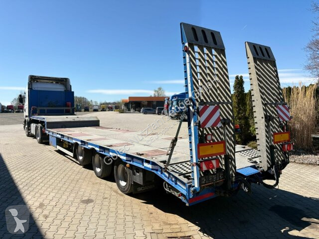 Humbaur ELBO EN04 P Tieflader 3 Achse trailer