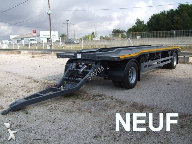 Remorque Lecitrailer REMORQUE PORTE-CAISSONS...