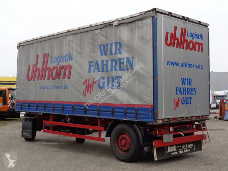 Reboque  AZP 18 + 2 AXLE + 1.16 vloer hoogte