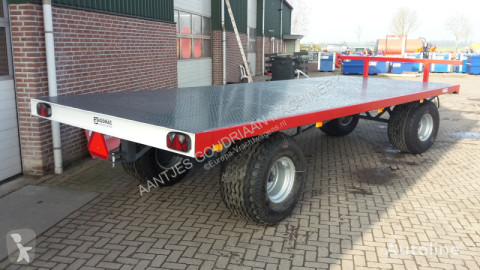 Aanhanger platte bak
