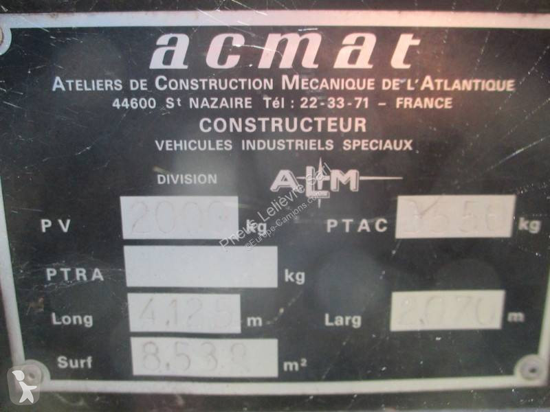 Remorque Acma RM 215 SCC