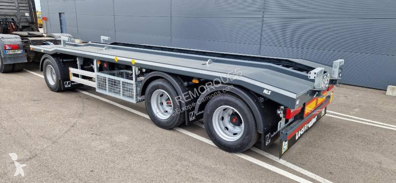 Remorque Lecitrailer PORTE CAISSONS 3 ESSIEUX...