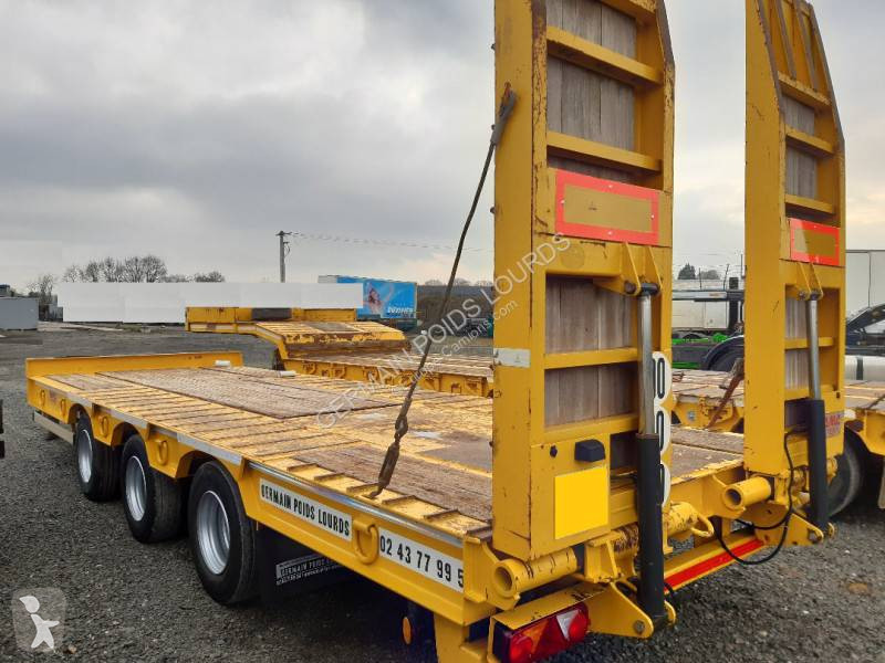 Remolque Castera Porte engin 3 essieux centraux