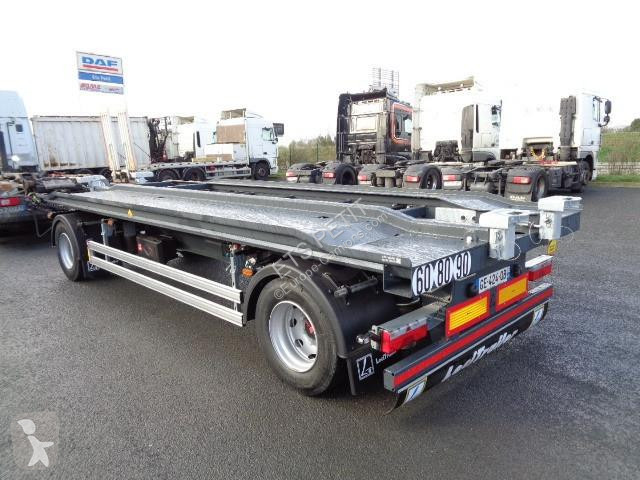 Remorque Lecitrailer Porte caisson Bennante