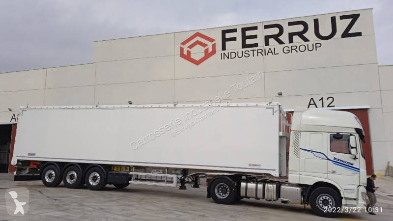 نصف مقطورة Ferruz Fond mouvant agri biomasse