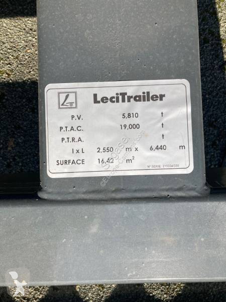 Remorque Lecitrailer Porte caisson Basculant...