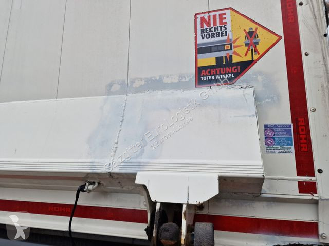 Reboque Rohr RATB-F/F-R18 / Ladebordwand