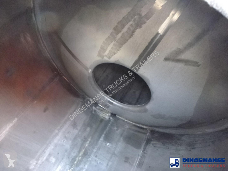 مقطورة Dijkstra Chemical tank inox L4BH 34 m3 /...