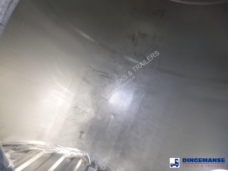 مقطورة Feldbinder Food tank inox 39 m3 / 3 comp