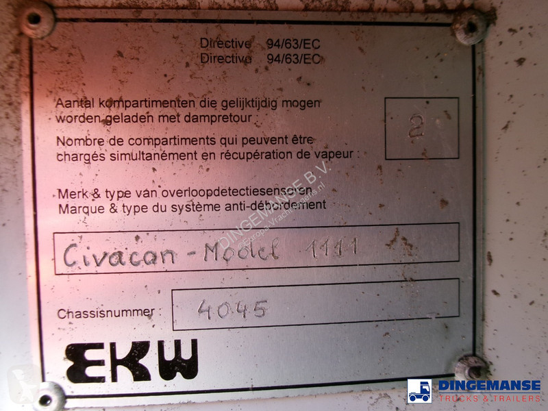 Reboque Stokota Fuel tank drawbar trailer 20 m3...