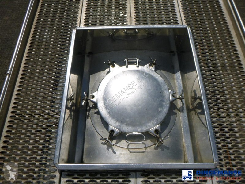 مقطورة LAG Chemical tank inox 37.5 m3 / 1 comp...