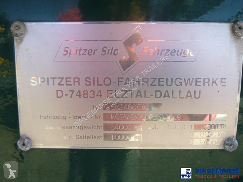 مقطورة Spitzer Powder tank alu 60 m3 (tipping)