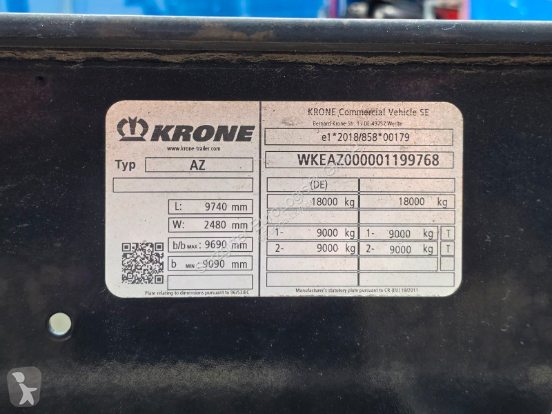 Reboque Krone AZ