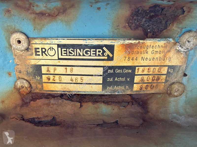 Remolque    Beroe-Leisinger 2 Achs...