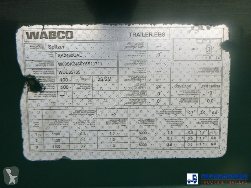 مقطورة Spitzer Powder tank alu 60 m3 (tipping)