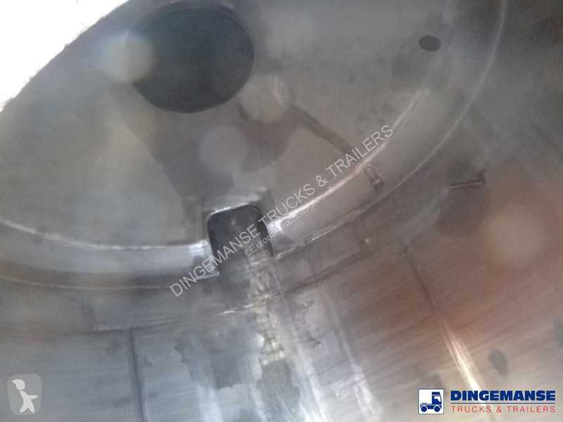 مقطورة Dijkstra Chemical tank inox L4BH 34 m3 /...