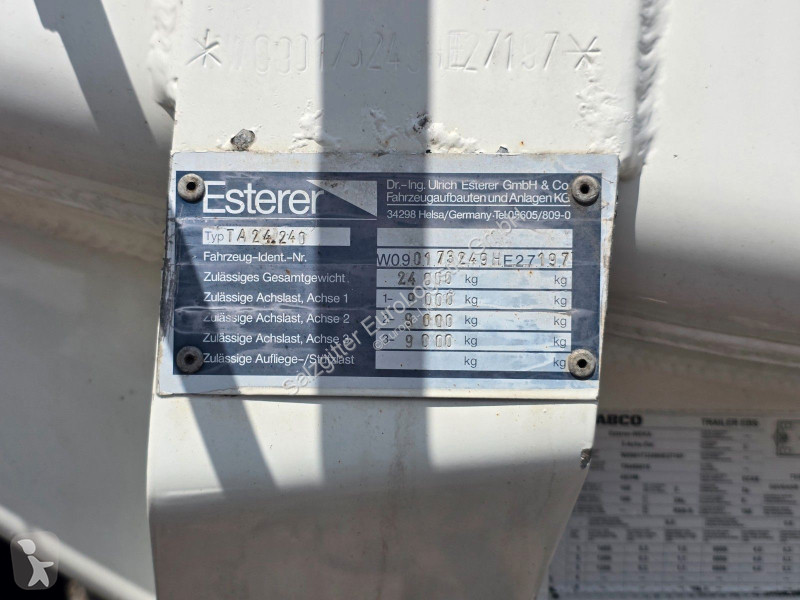 مقطورة  Du. Ing. U. Esterer TA 24.240 /...