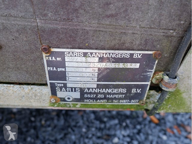 Aanhanger Saris F2520